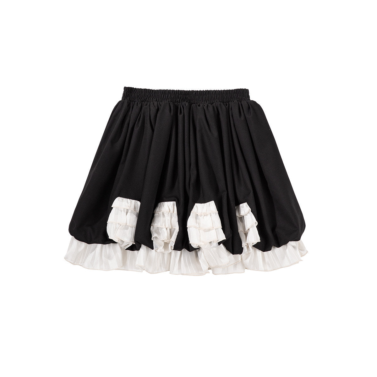 Black Candy Cane Stripe Circus Gothic Lolita Vest Skirt Full Set - LolitaEra
