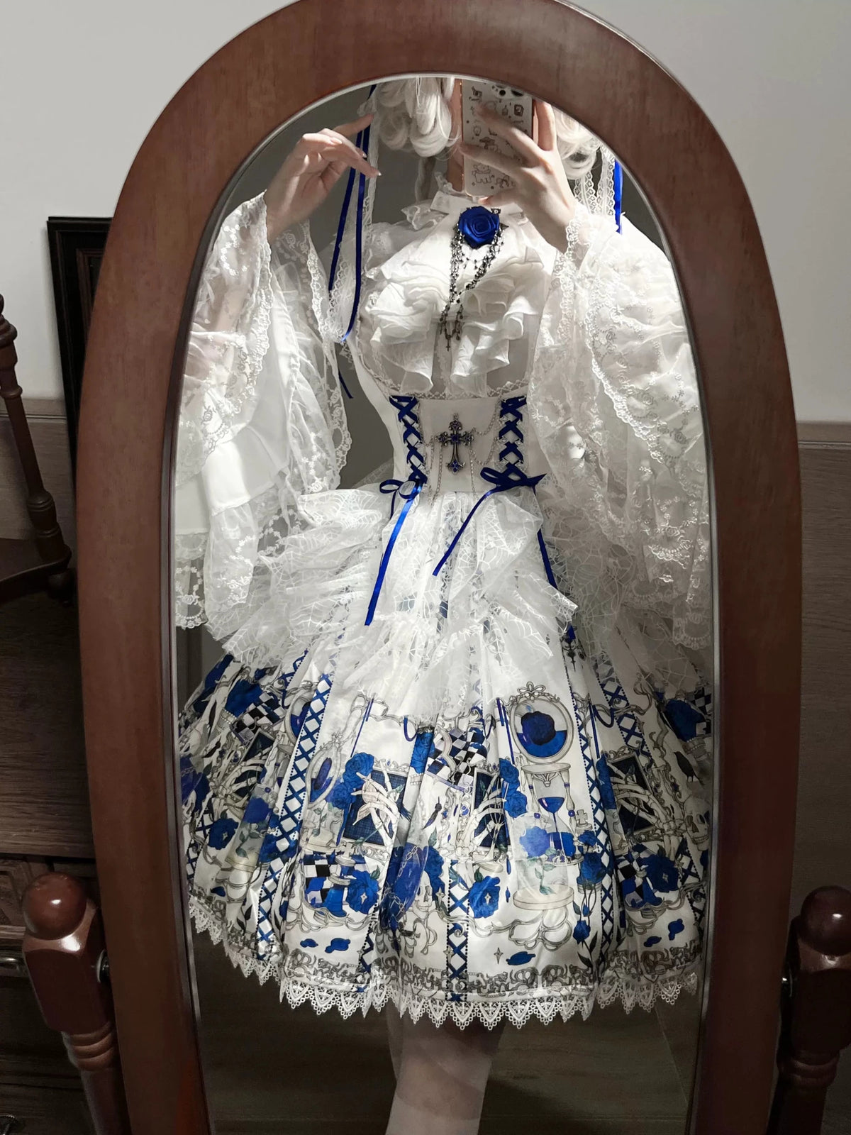 Blood Laboratory Gothic Dark Lolita JSK Corset Dress - LolitaEra