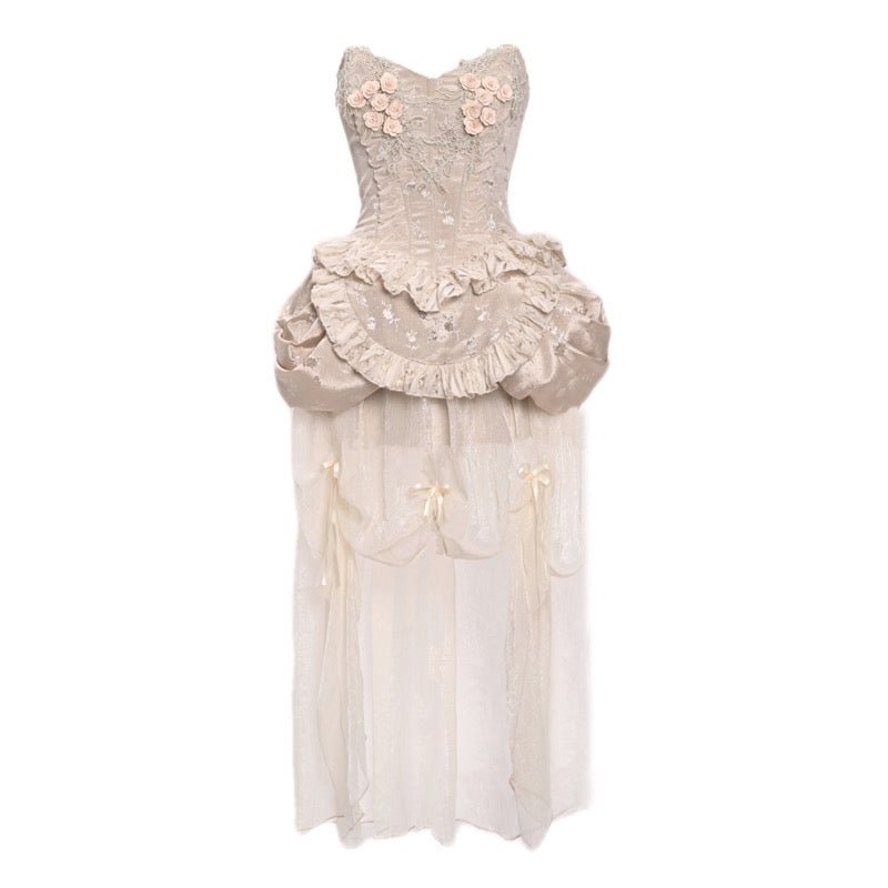 Broken Ballet Vintage Rococo Court Gown LE1205 - LolitaEraSetSBroken Ballet Vintage Rococo Court Gown LE1205