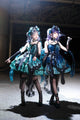 Butterfly Ballet Dark Gothic Lolita Ribbon Dress - LolitaEraBlue - Green Gradient SetSButterfly Ballet Dark Gothic Lolita Ribbon Dress