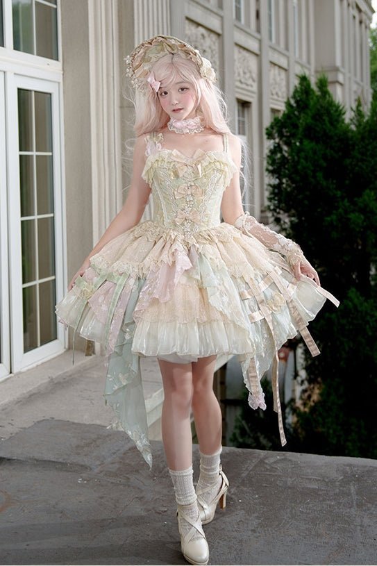 Butterfly Transformation Gorgeous Sweet Lolita Dress - LolitaEra