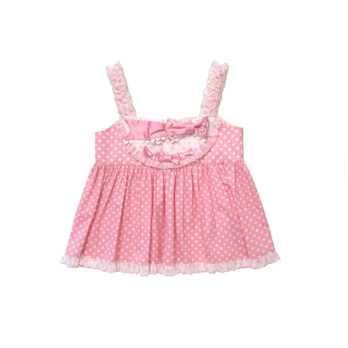 Candy Blog Lolita Pink Top & Skirt Set