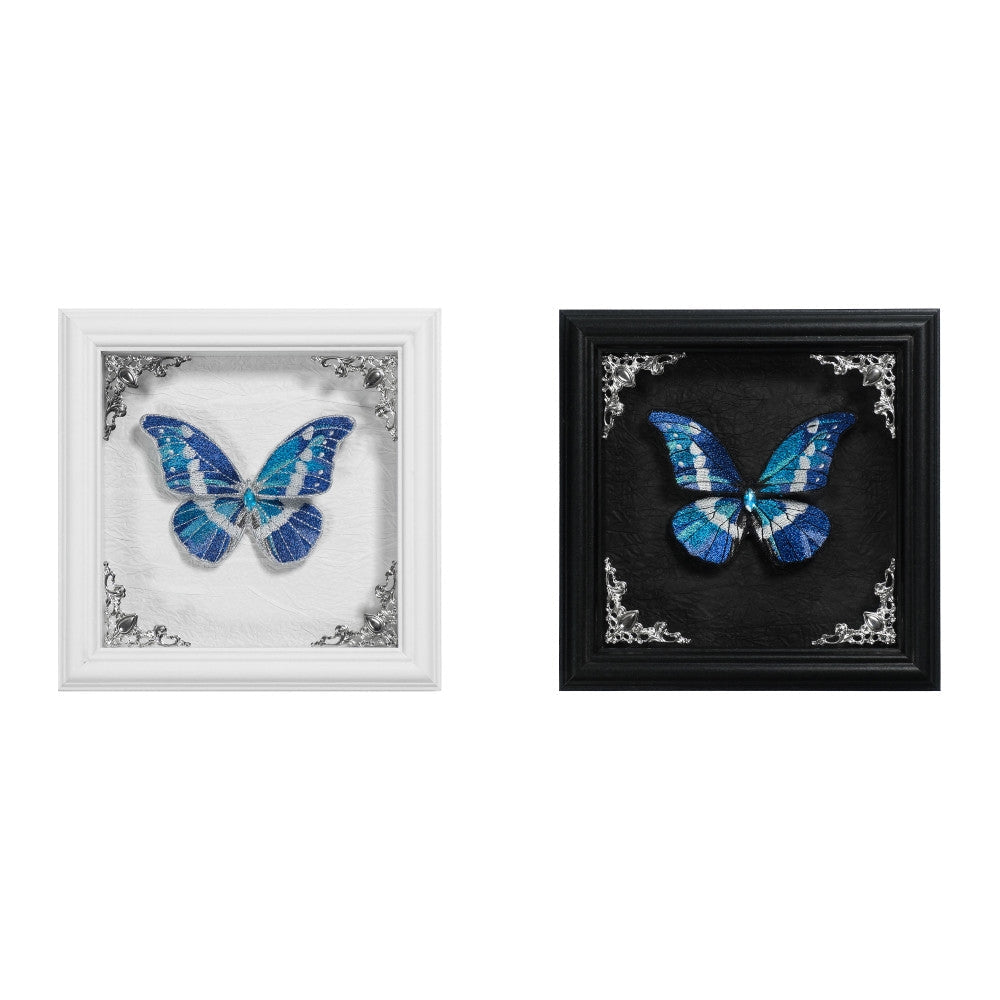 Cabinet Of Curiosities II Dark Gothic Butterfly Embroidered Photo Frame - LolitaEra