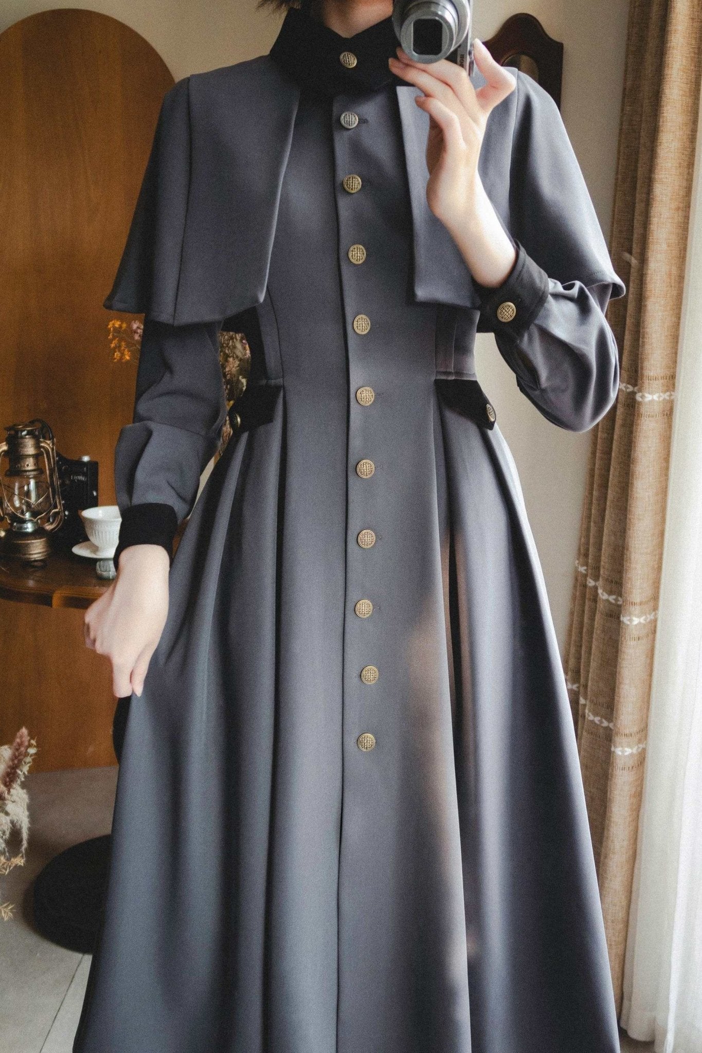Cedar Forest Classic Vintage Lolita Set 1248 - LolitaEraBlackSCedar Forest Classic Vintage Lolita Set 1248