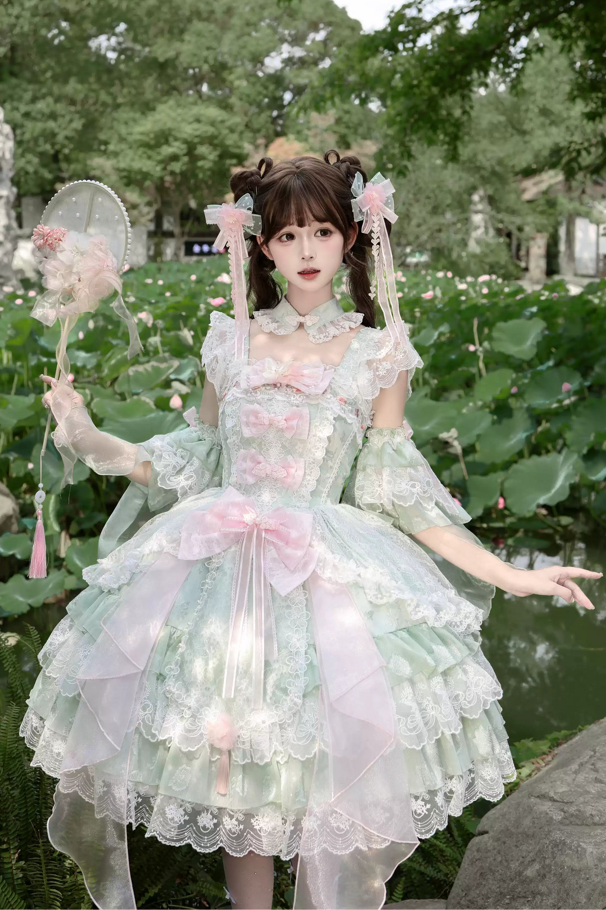 Chinese Style Lolita JSK Strap Dress