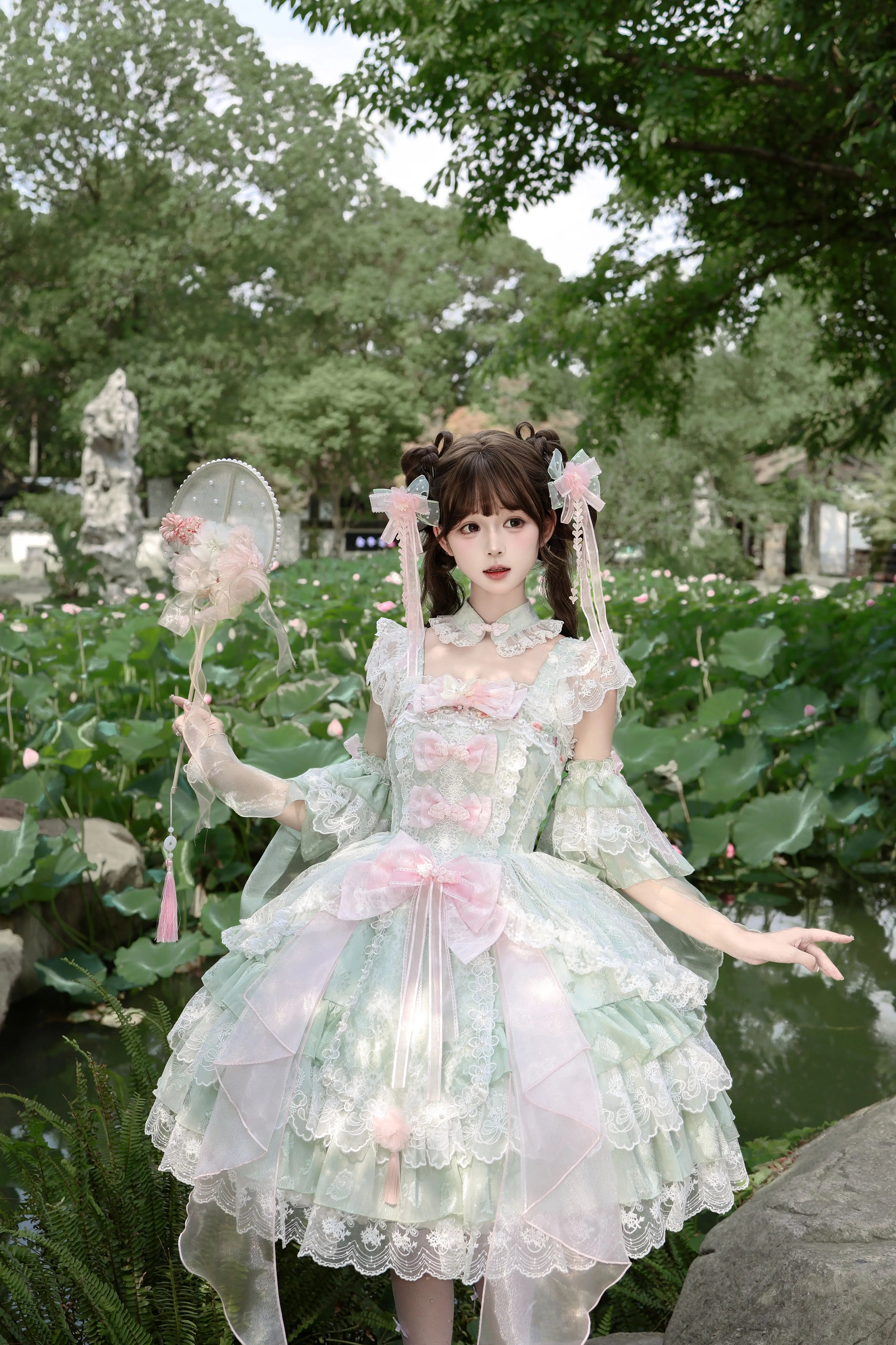 Chinese Style Lolita JSK Strap Dress