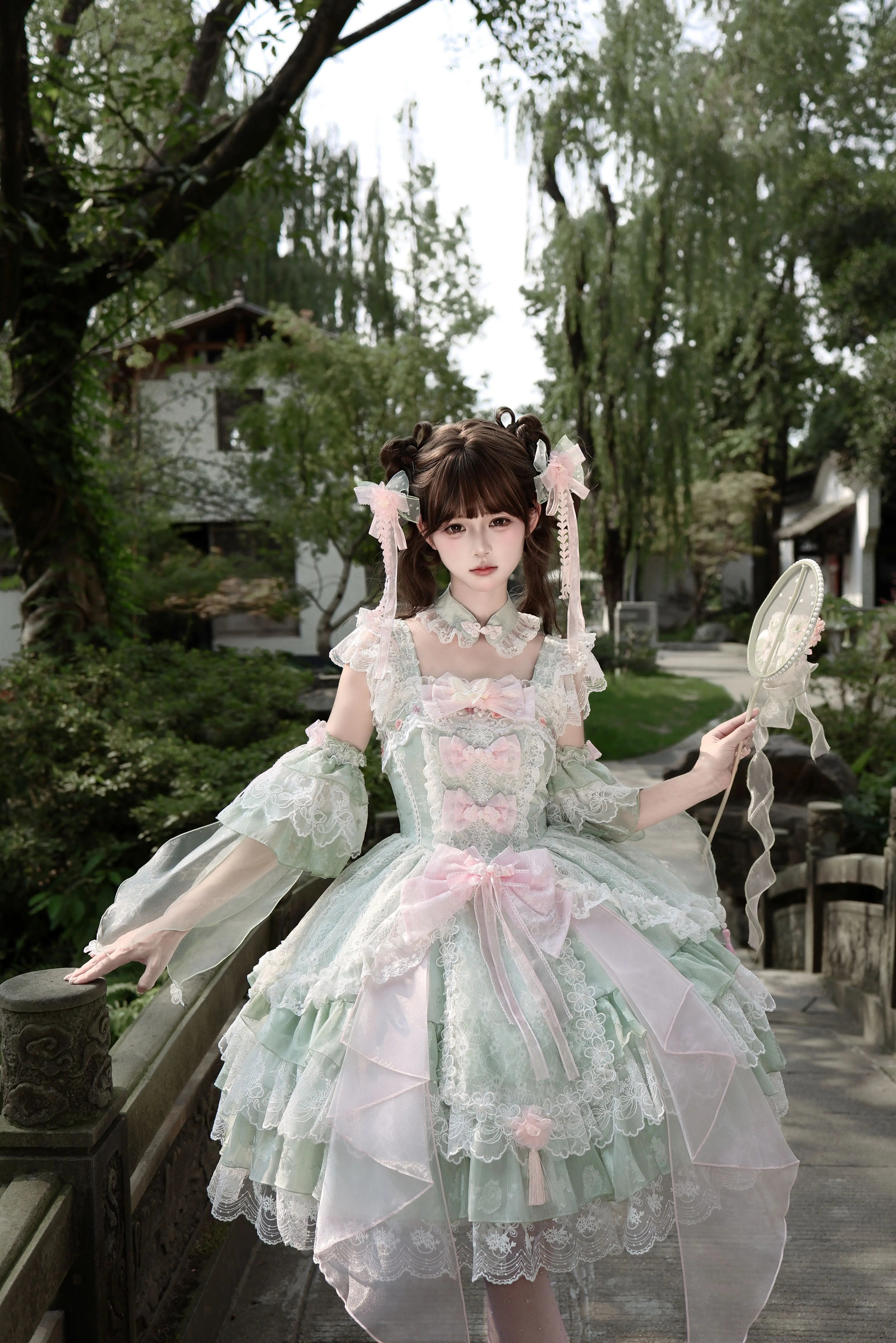 Chinese Style Lolita JSK Strap Dress
