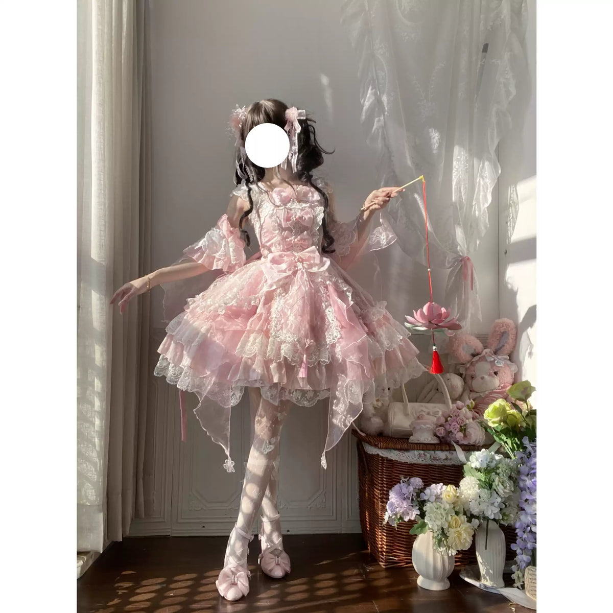 Chinese Style Lolita JSK Strap Dress
