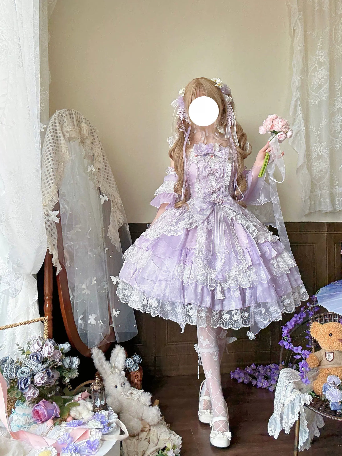 Chinese Style Lolita JSK Strap Dress
