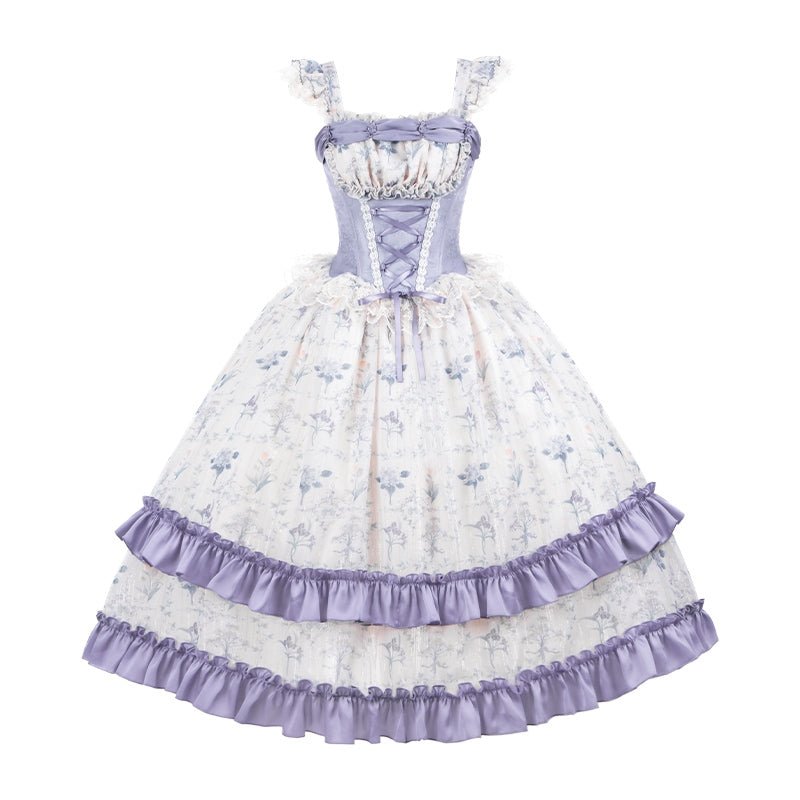 Classic Empire Waist OP Dress - LolitaEraSeven - Piece OP SetSClassic Empire Waist OP Dress