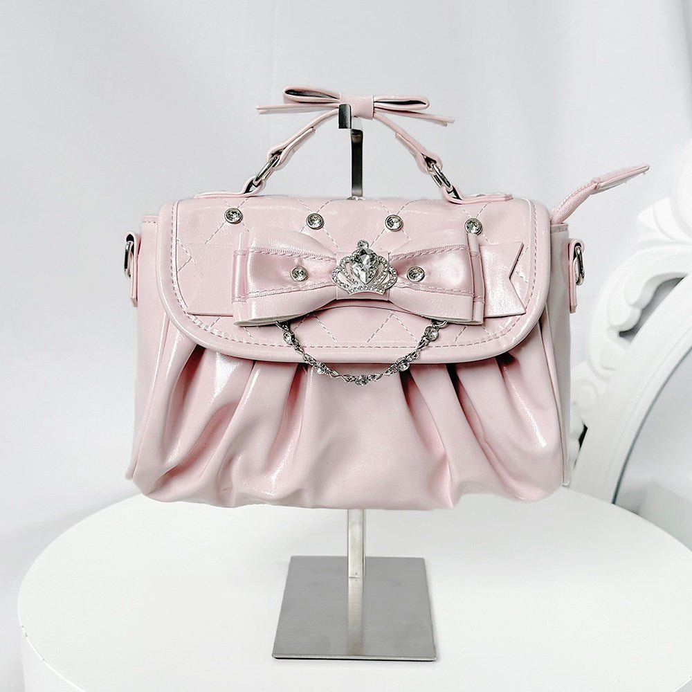 Coronation Gift Box Elegant Lace Bag - LolitaEraPinkCoronation Gift Box Elegant Lace Bag