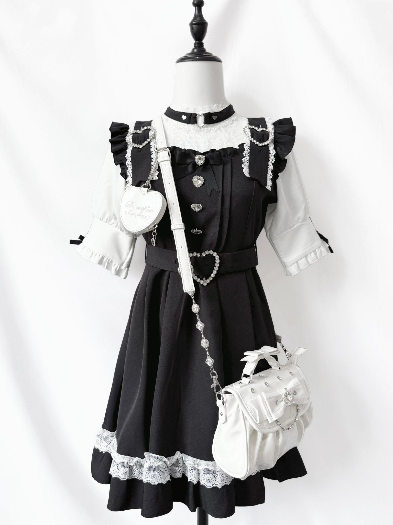 Coronation Gift Box Elegant Lace Bag - LolitaEraWhiteCoronation Gift Box Elegant Lace Bag