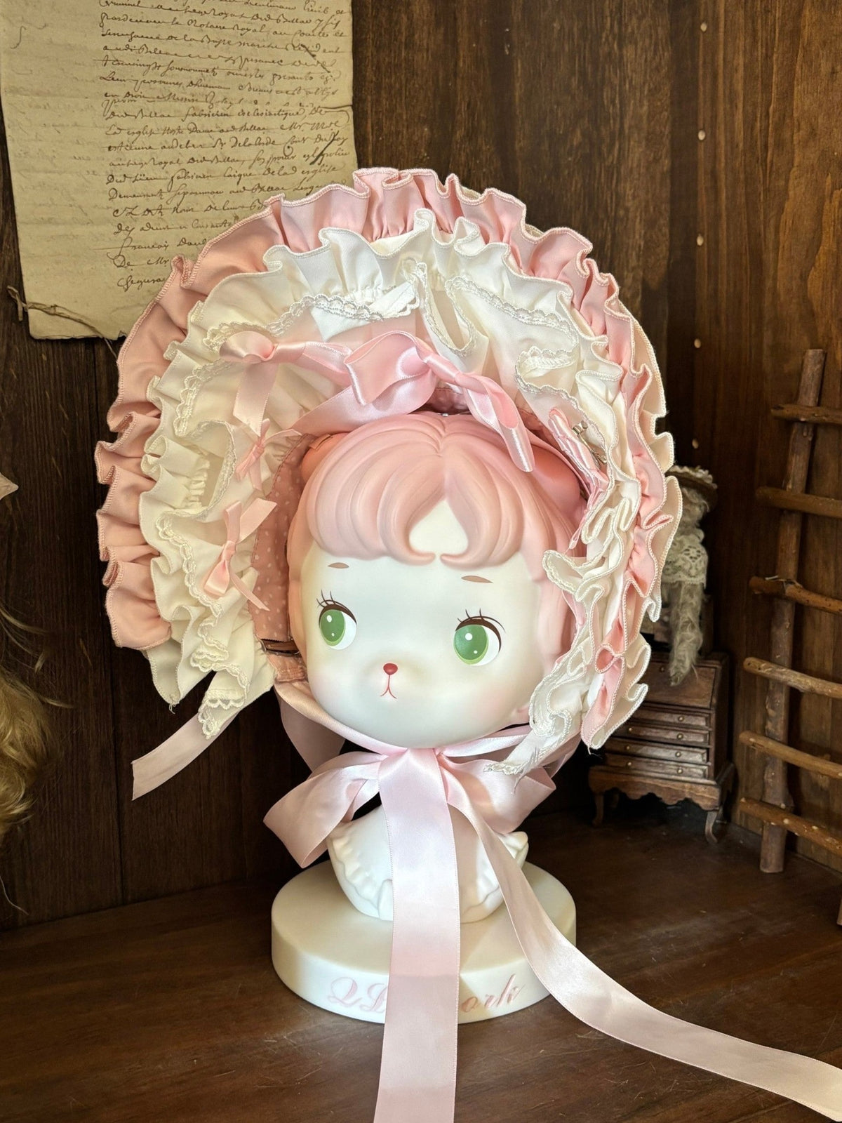 Cream Piping Cake Vintage Old-School Sweet Lolita Dress - LolitaEra