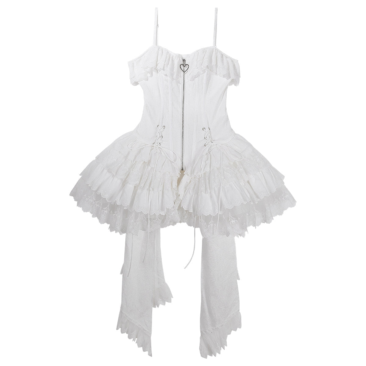 Cupid Sequence White Lolita JSK Dress Set - LolitaEra