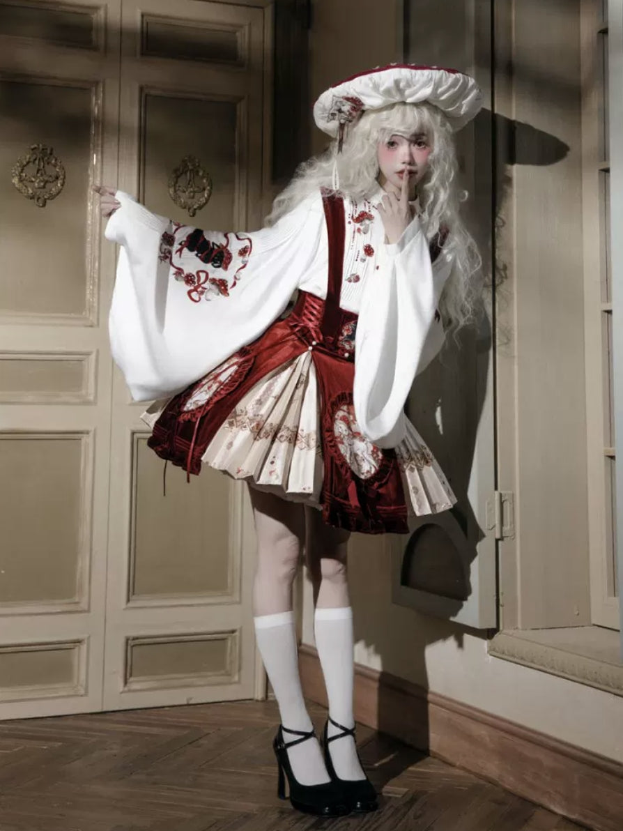 Sheep Poison Mushroom Gothic Coat & JSK Set
