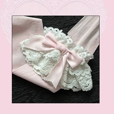 Showa Sweetheart Vintage Japanese‑Style Lolita OP Dress Accessories