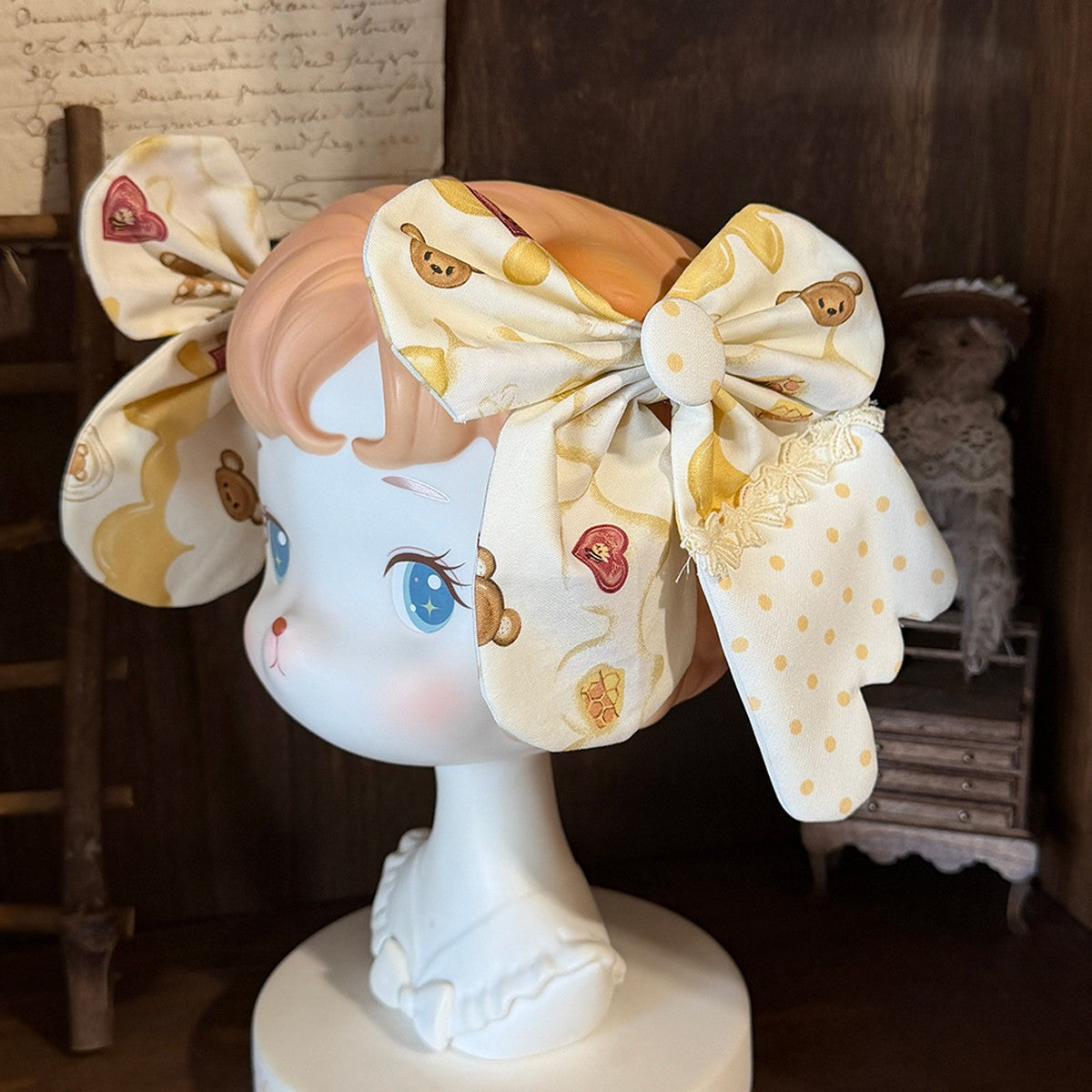 Honey Bear Lolita Strap Skirt & JSK & Accessories Set