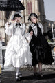 Dawn Chime & Dusk Ballad Gothic Doll - Silhouette Twin OP - LolitaEraWhite SetSDawn Chime & Dusk Ballad Gothic Doll - Silhouette Twin OP