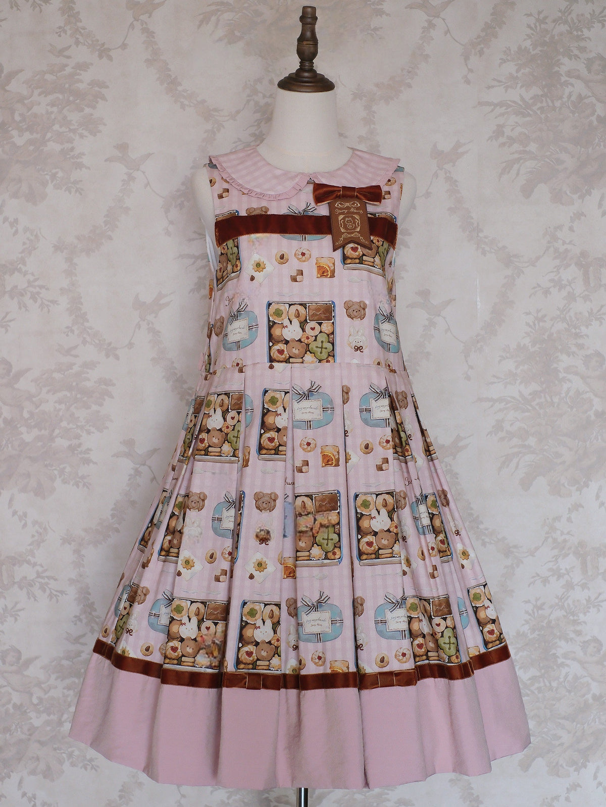Cookie Box Lolita JSK SK Vest Blouse and Accessories Set