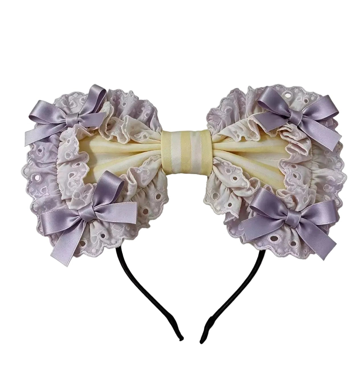 (Deposit) Eternal Maiden Heart Printed Striped Six-Panel JSK OP Lolita High-Waist Dress