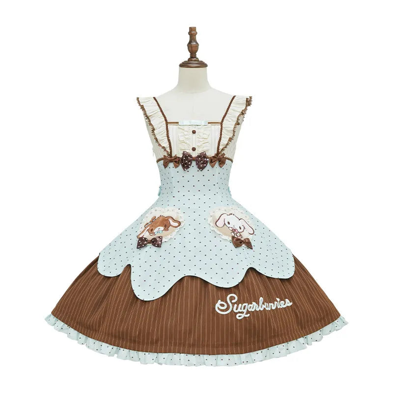 Deposit: Midsummer Story Honey Bonnie Collaboration Vest Dress Chef Hat Sanrio Family Collaboration Edition