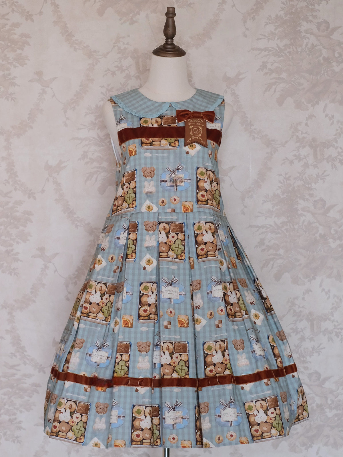 Cookie Box Lolita JSK SK Vest Blouse and Accessories Set
