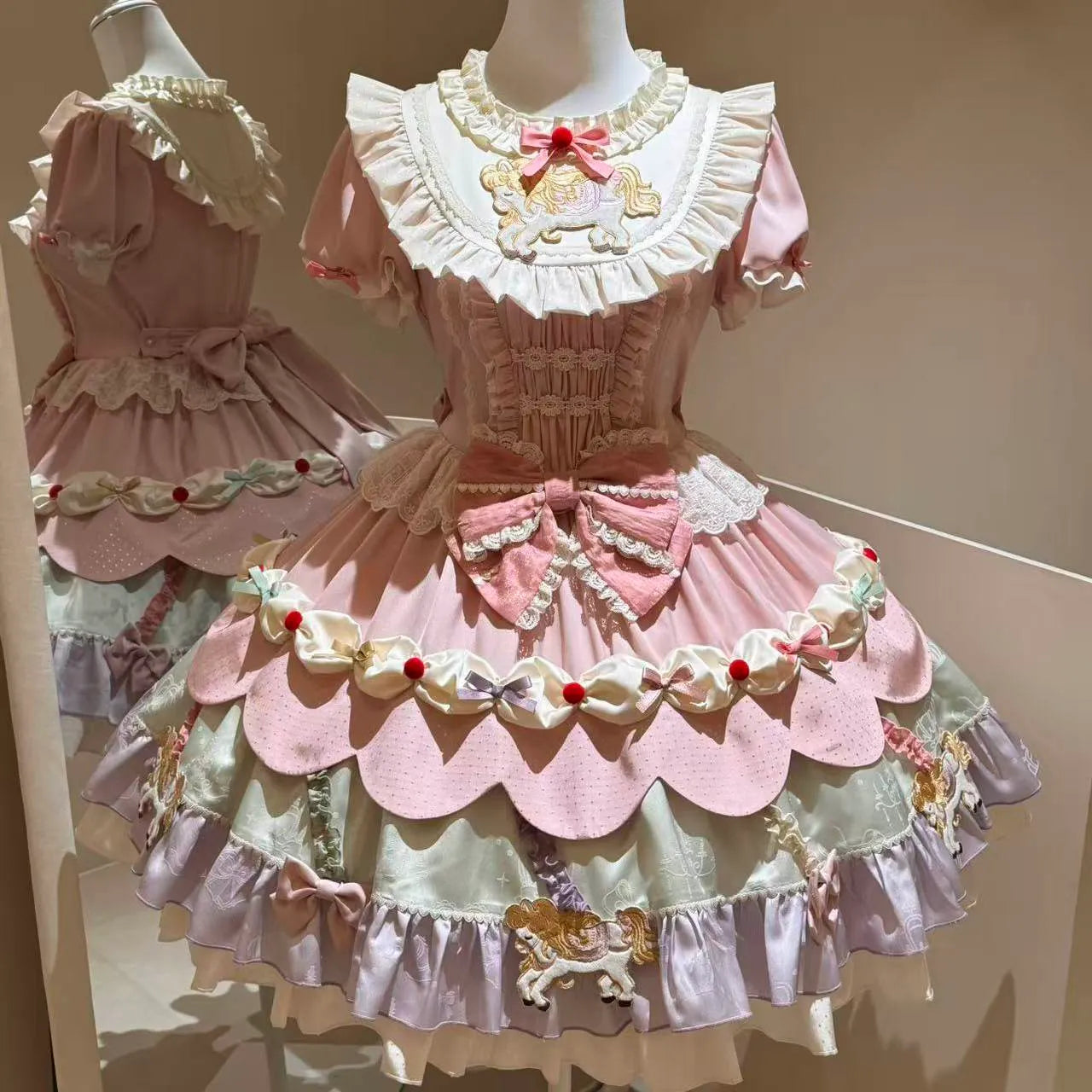 Sweet Dream Box Deposit [Dream Parade OP/SK] Lively, cute, and playful whimsical lolita dress