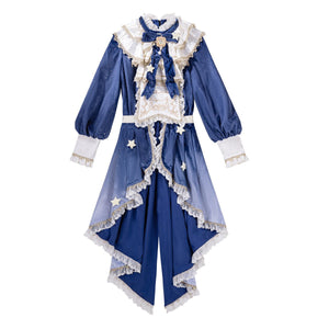Dreamy Cloud Elegant Swallowtail Prince OUJI Outfit 1328 - LolitaEraDressSDreamy Cloud Elegant Swallowtail Prince OUJI Outfit 1328