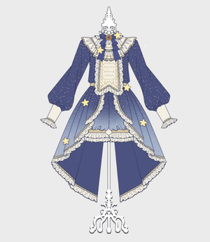 Dreamy Cloud Elegant Swallowtail Prince OUJI Outfit 1328 - LolitaEraShortsSDreamy Cloud Elegant Swallowtail Prince OUJI Outfit 1328