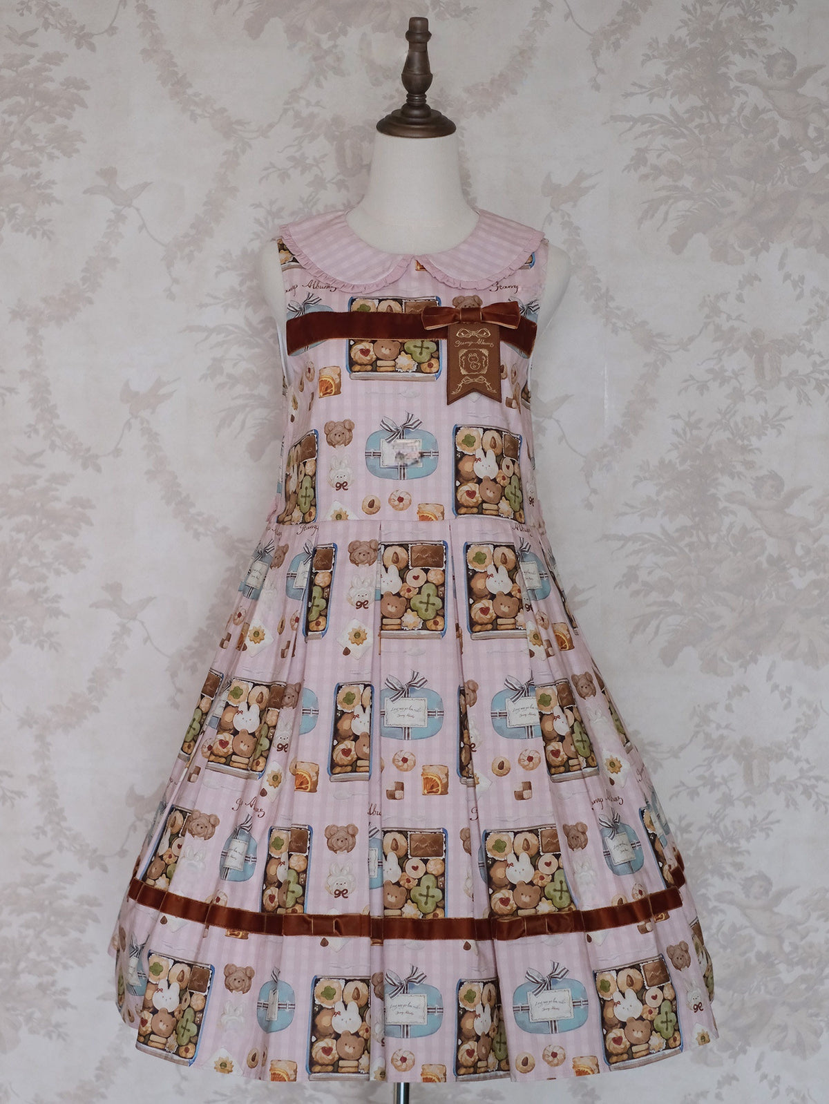 Cookie Box Lolita JSK SK Vest Blouse and Accessories Set