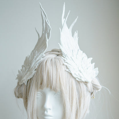 Lolita Gothic Sweet Feather Wing Hair Clip LA1006