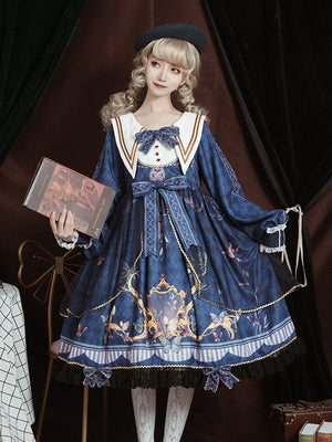 Elegant Flutter By Daily OP Dress - LolitaEraDressSElegant Flutter By Daily OP Dress