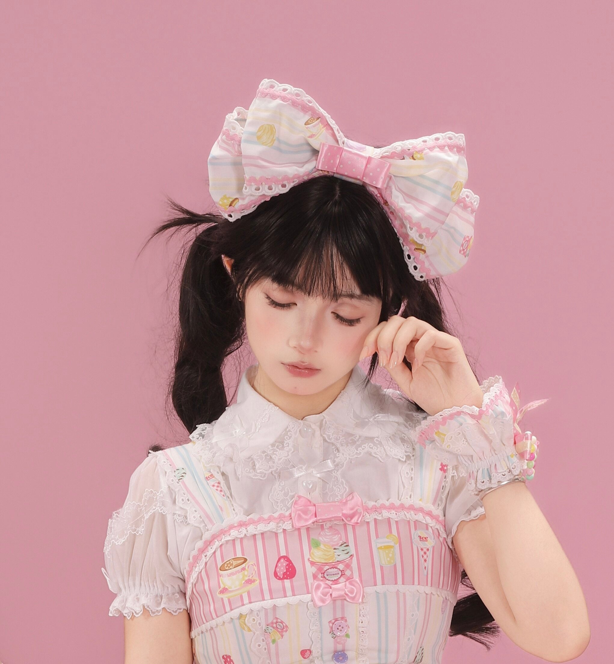 Summer Ice Cream Story Original Lolita Dress and Accessories