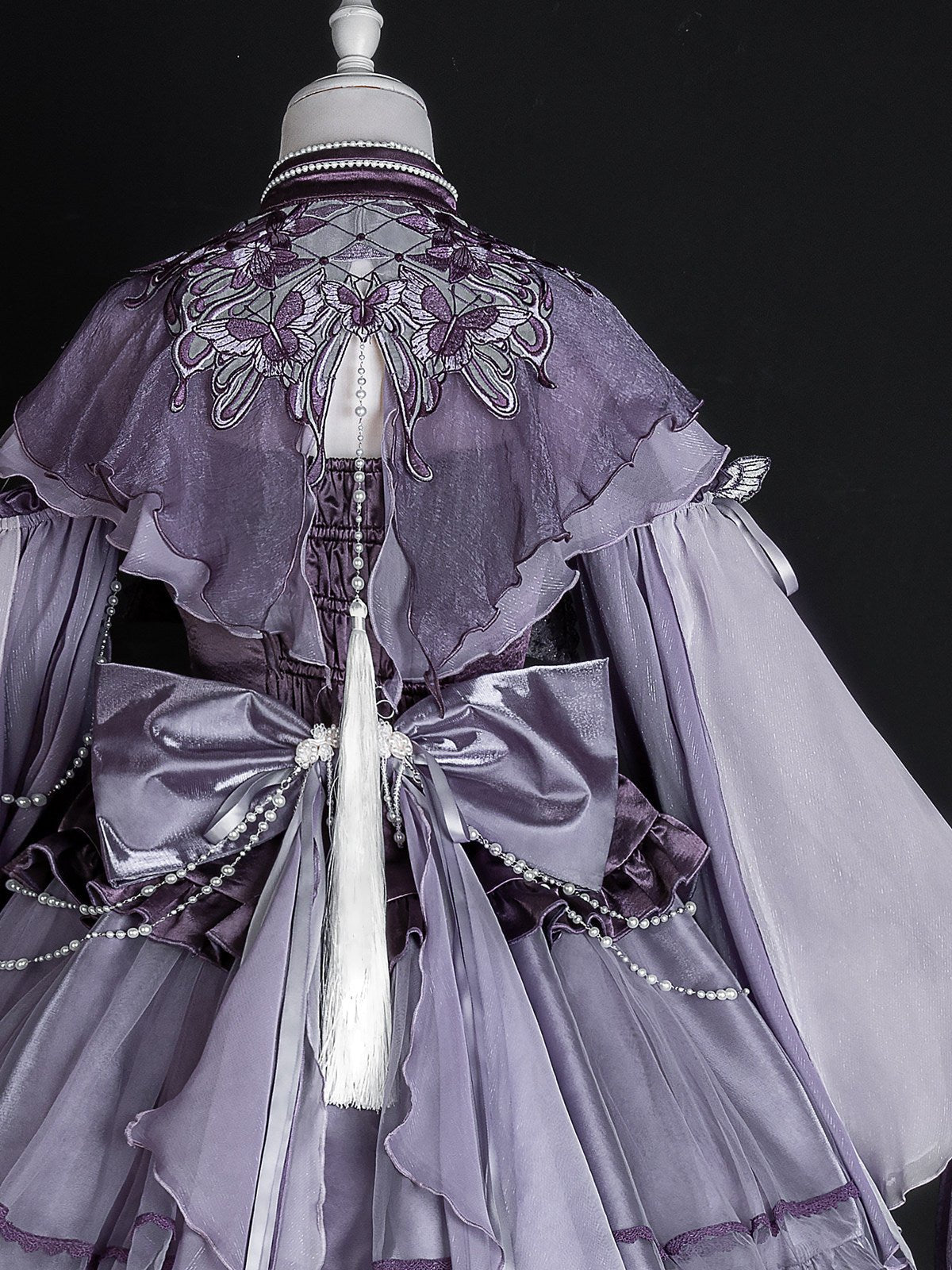 Fairy Butterfly Elegant Purple Lolita Dress - LolitaEraSetSFairy Butterfly Elegant Purple Lolita Dress