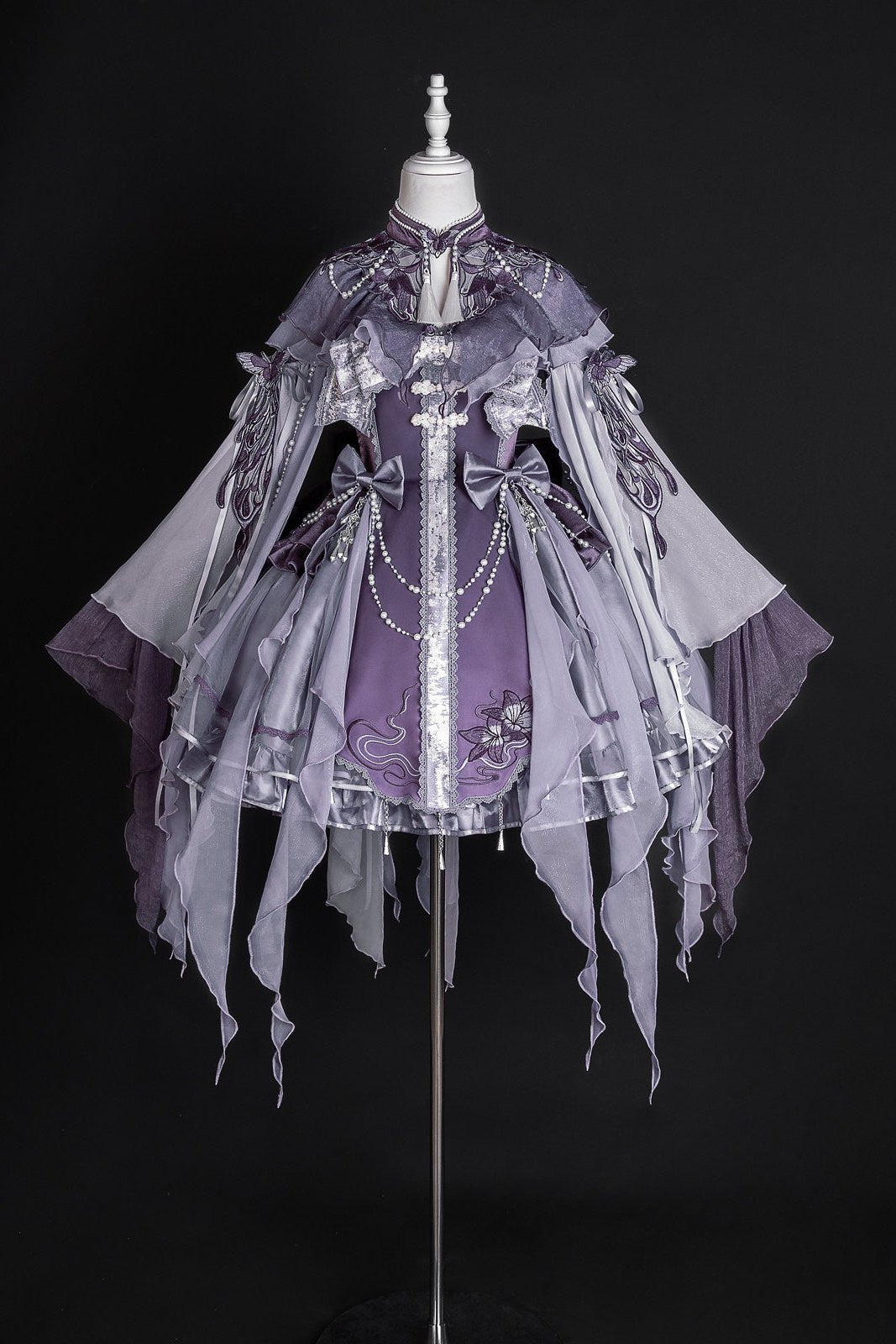 Fairy Butterfly Elegant Purple Lolita Dress - LolitaEraSetSFairy Butterfly Elegant Purple Lolita Dress