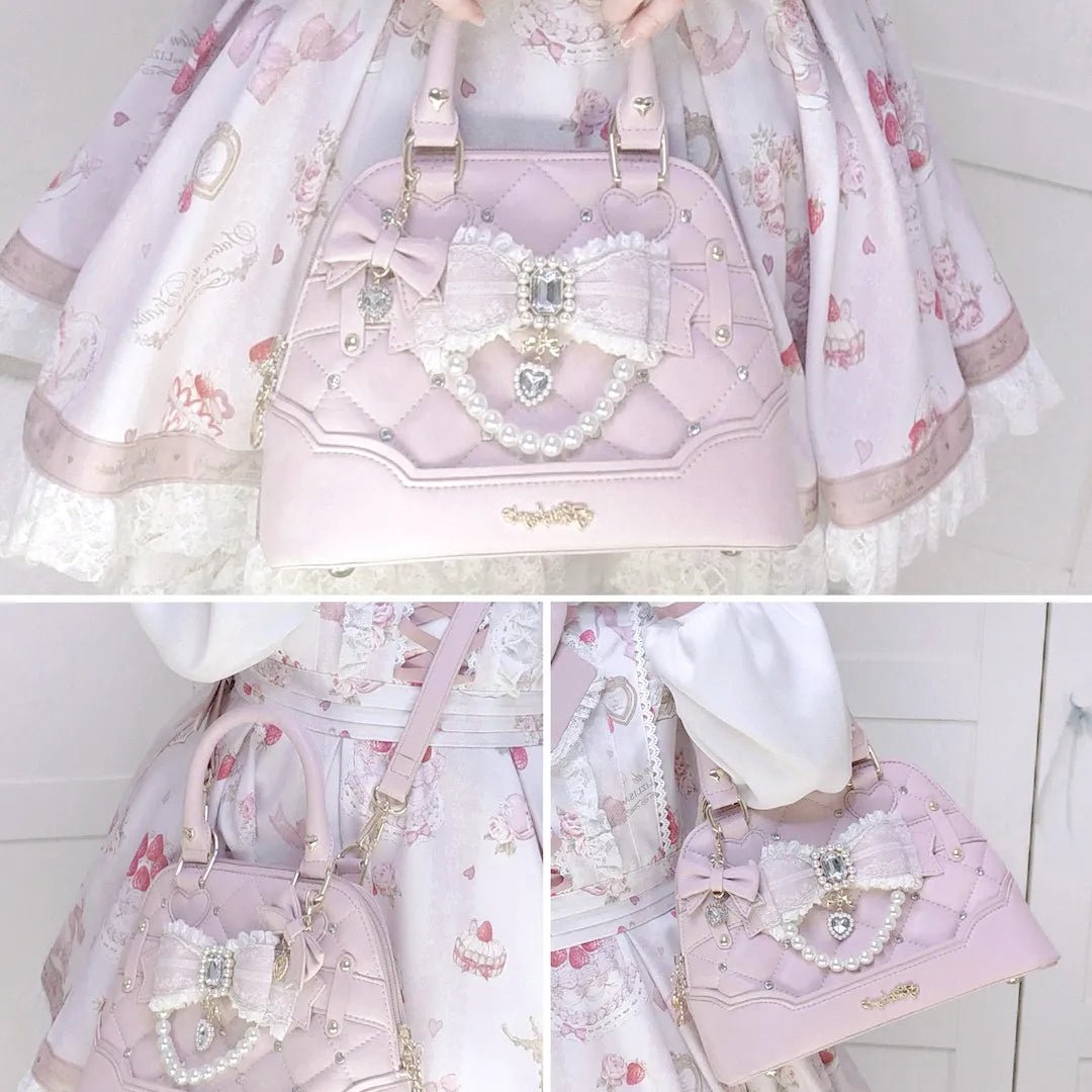 Fault Angel Original lolita subculture Japanese mass-produced 2way shell bag - LolitaEra