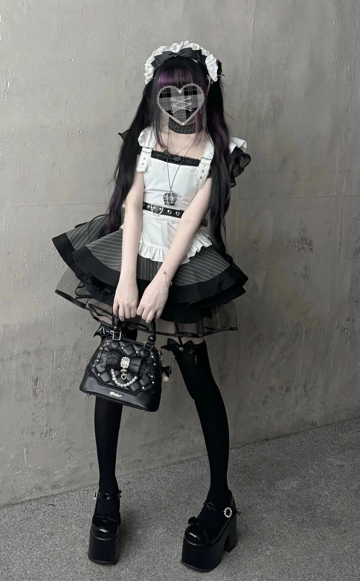 Fault Angel Original lolita subculture Japanese mass-produced 2way shell bag - LolitaEra