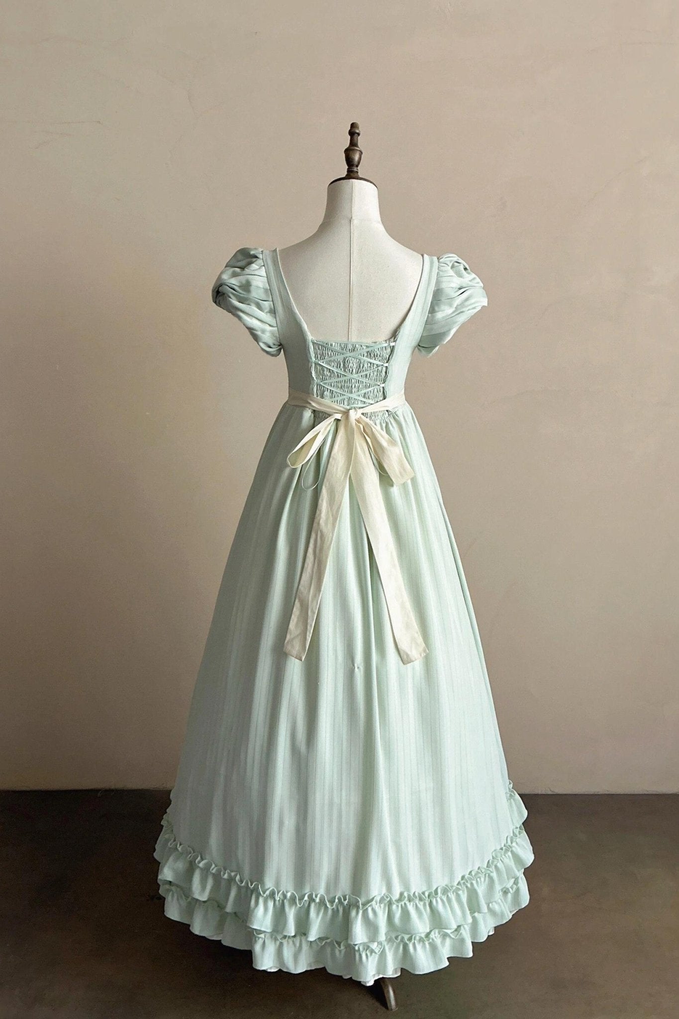 Feast Eve Empire Waist Lolita Dress 1238 - LolitaEraGreen OPSFeast Eve Empire Waist Lolita Dress 1238