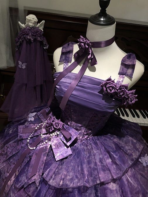Wisteria Butterfly Lolita JSK Dress