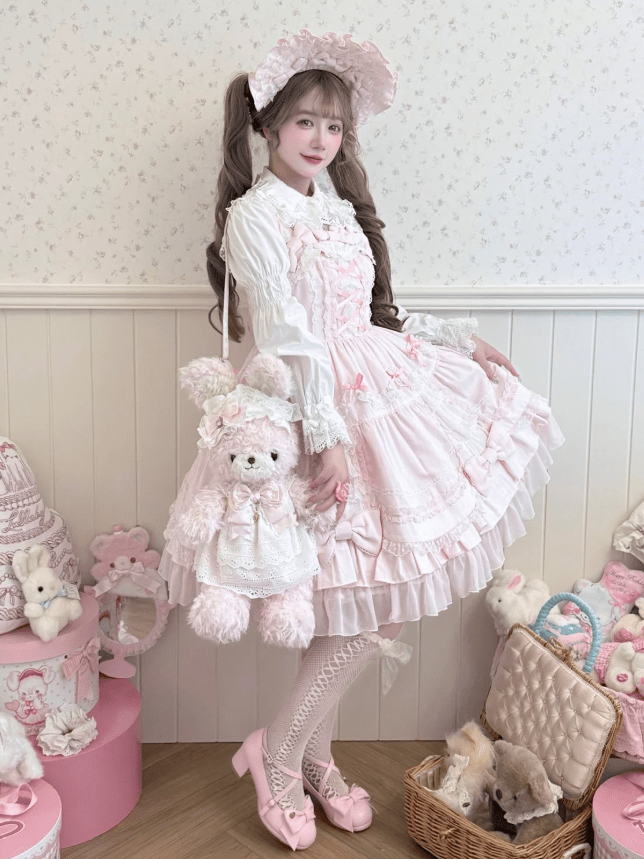 Fluffy Bunny Lolita Doll Bag - LolitaEra