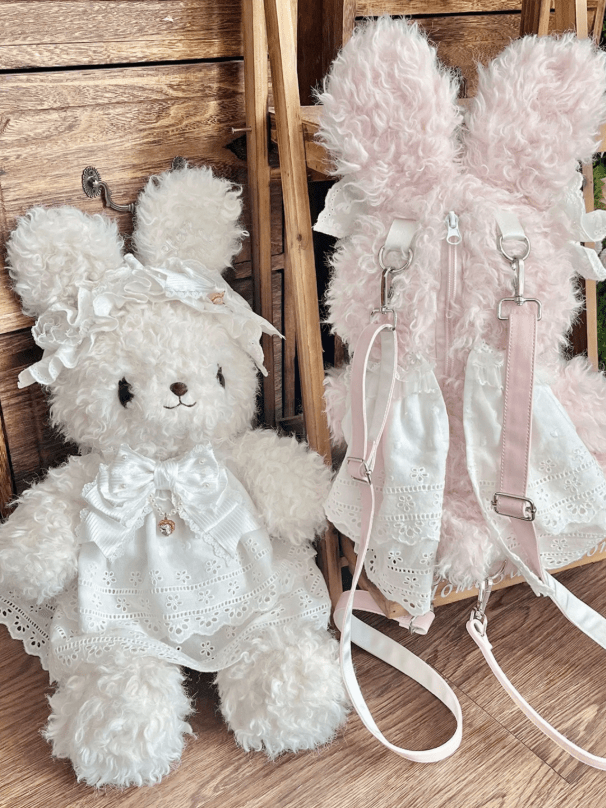 Fluffy Bunny Lolita Doll Bag - LolitaEra