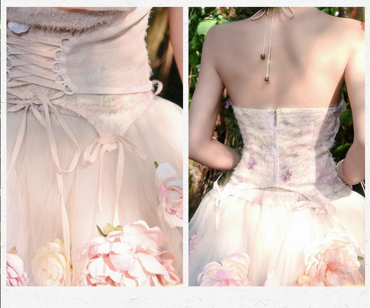 Forest Spirit Mori Style Top & Skirt Set - LolitaEra