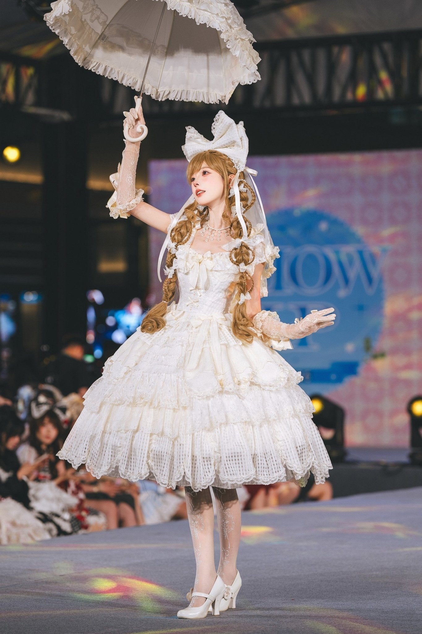 Frosted Starlight Elegant Bridal Sweet Lolita Accessories Set - LolitaEra
