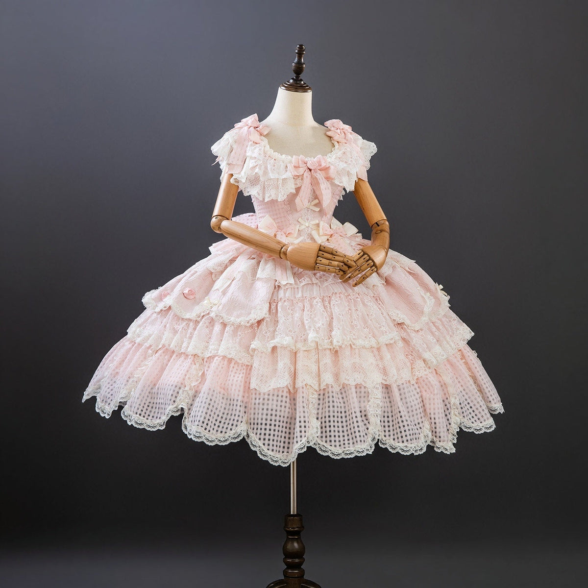 Frosted Starlight Elegant Bridal Sweet Lolita JSK Dress - LolitaEra