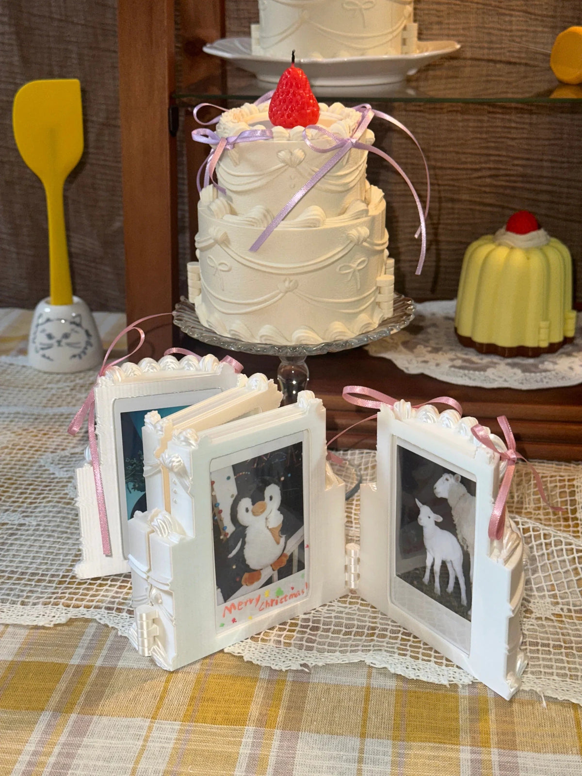 Frosting Cake Polaroid Photo Frame Album - LolitaEra