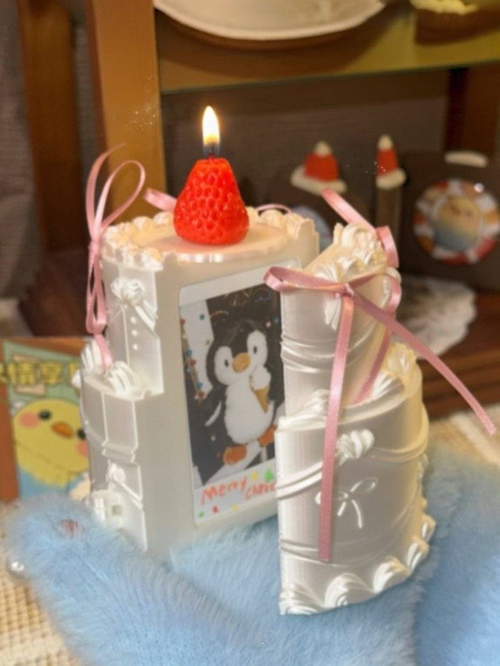 Frosting Cake Polaroid Photo Frame Album - LolitaEra