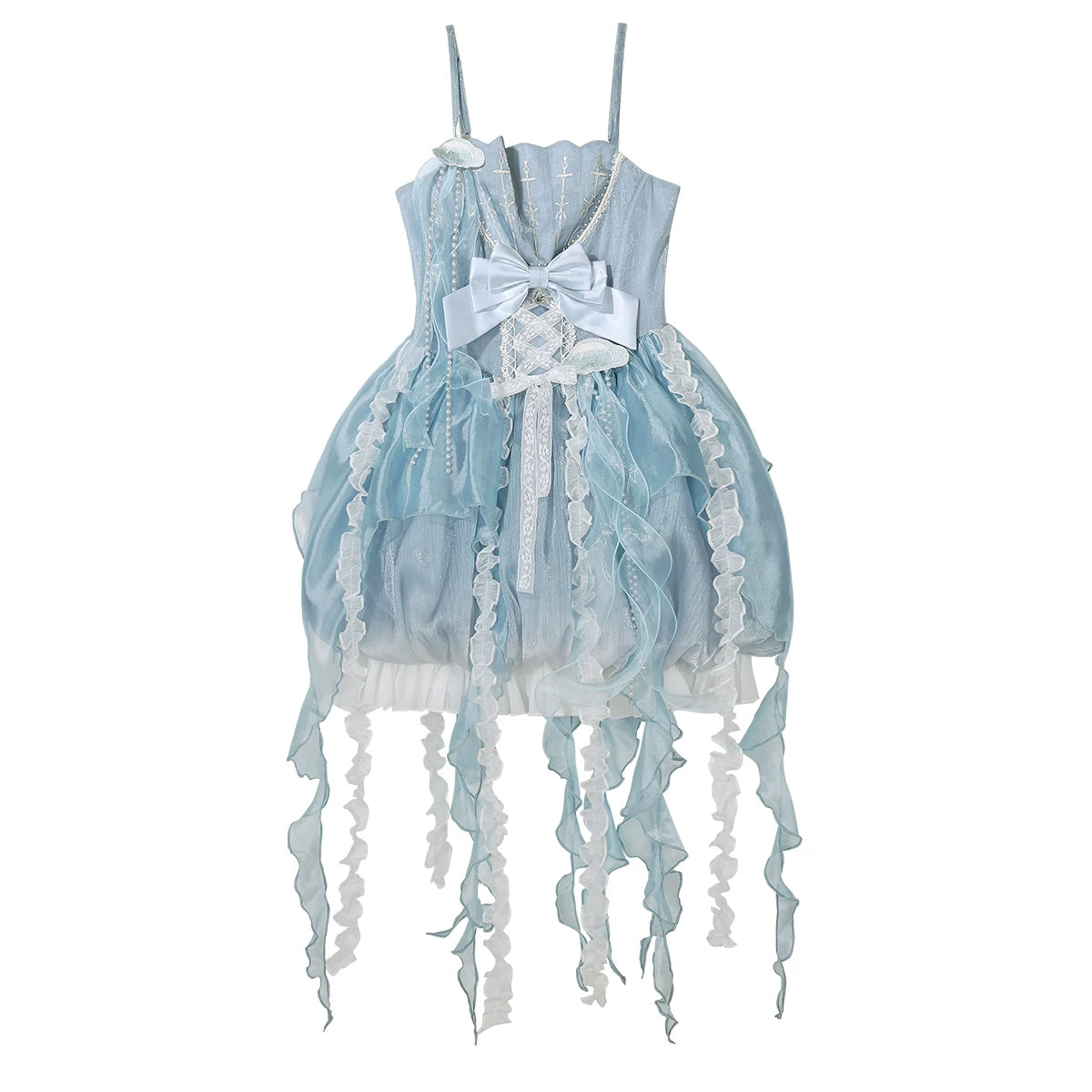 Full Payment New JSK Dream Jellyfish Lolita Suspender Dress Set