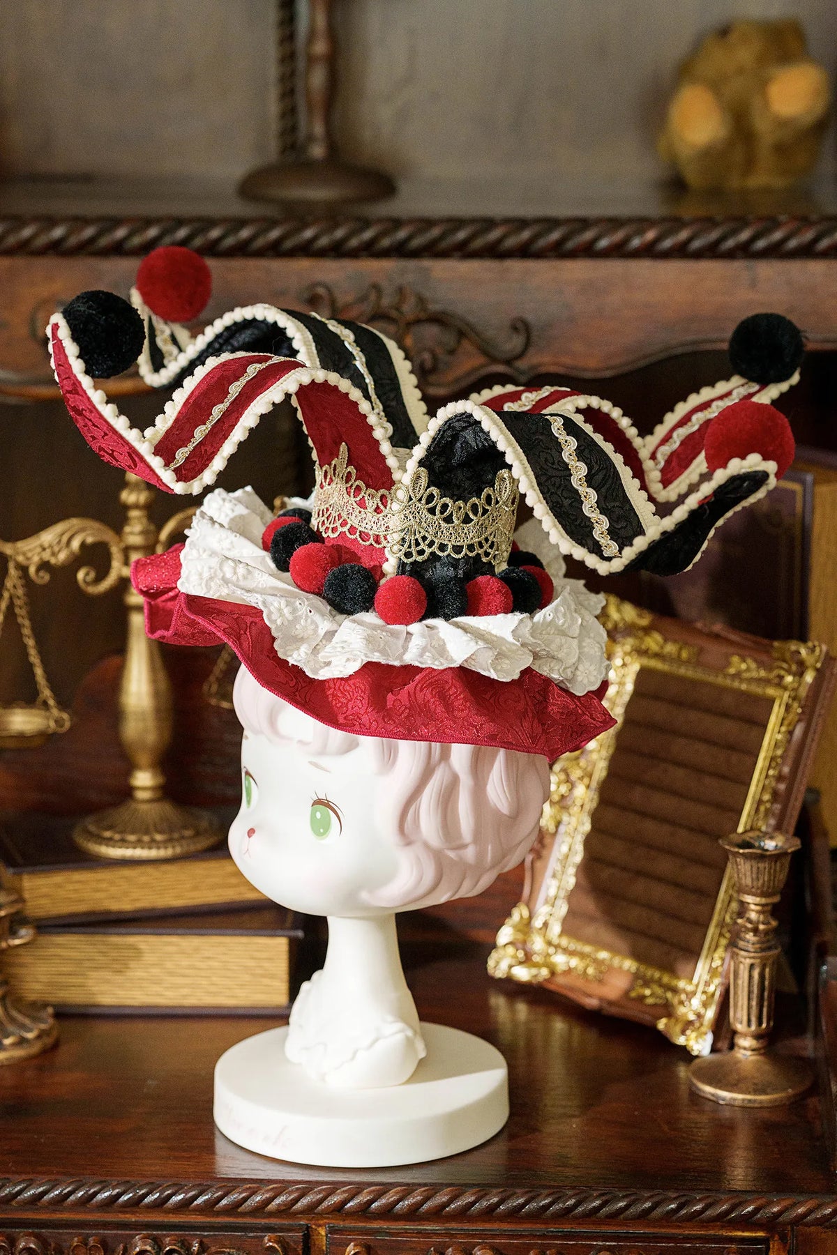 Full Set [Queen of Hearts] Dream Magic Box Lolita Sweet Cool Gothic Style Lolita Dress