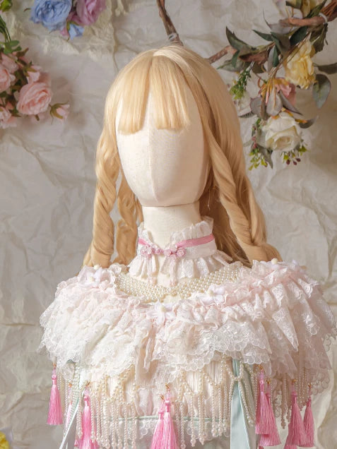 【长款现货掉落】芙蓉花旦中华风Lolita少女JSK粉色lo国风连衣裙