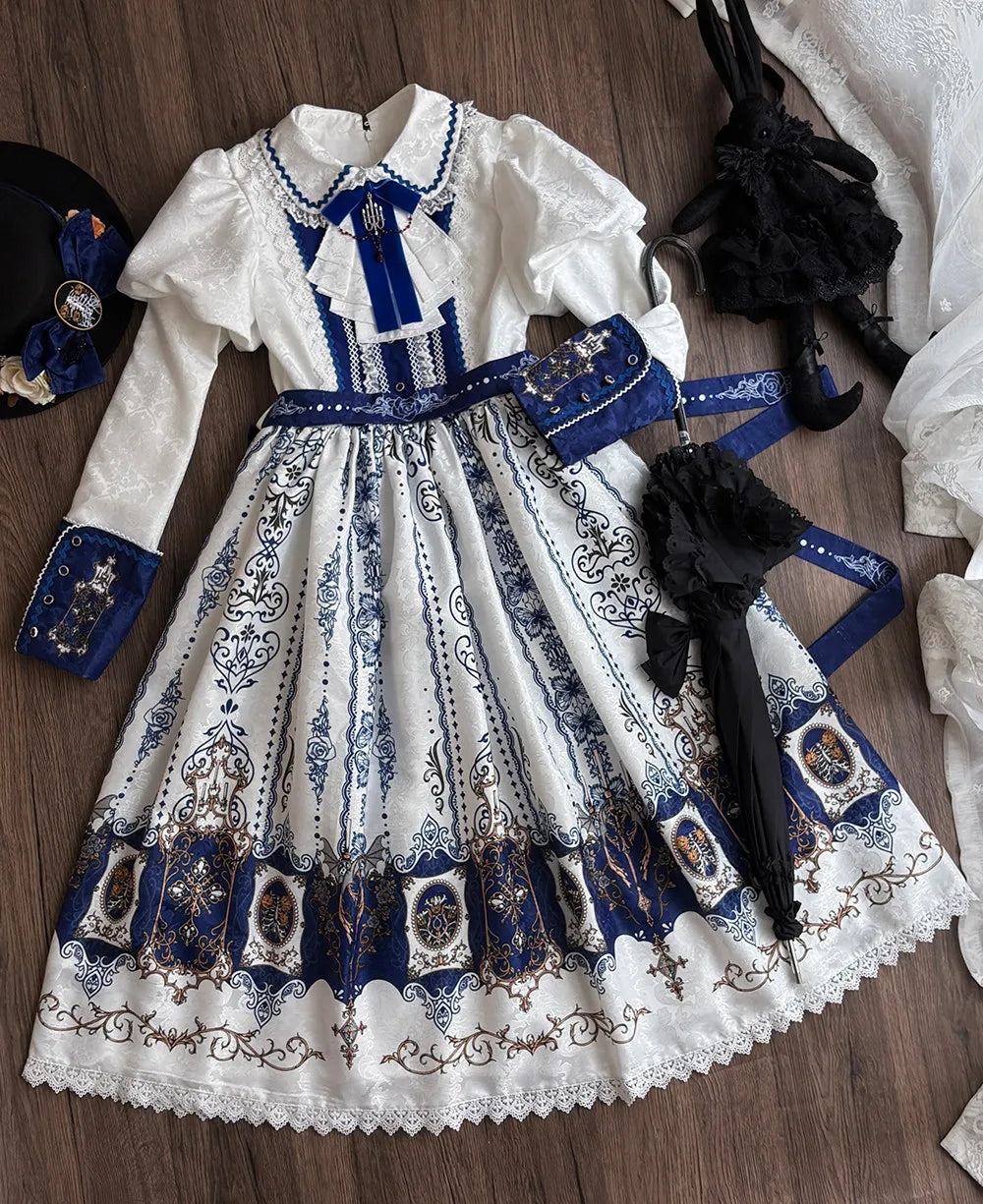 Genuine retro dress, skirt, custom-made, Lolita style, Lolita OP
